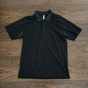 Lululemon Propel Men's Black Polo Shirt
